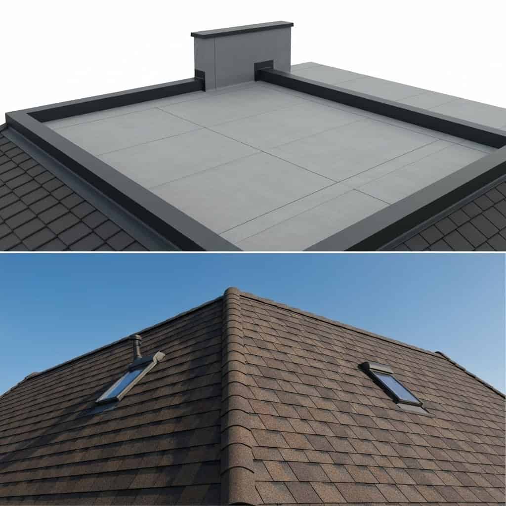 Dach płaski czy dwuspadowy – porównanie kluczowych cech