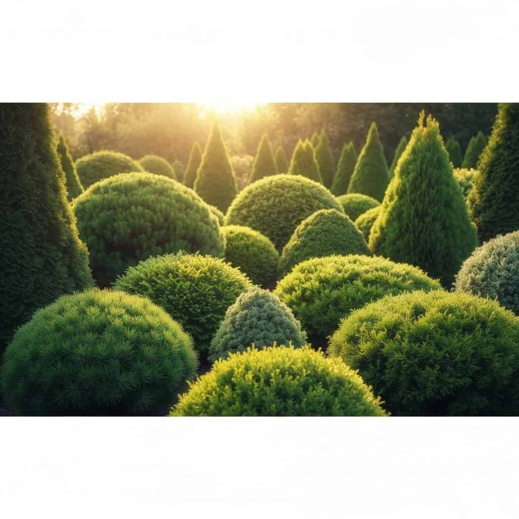 Krzewy iglaste – gatunki i pielęgnacja w ogrodzie