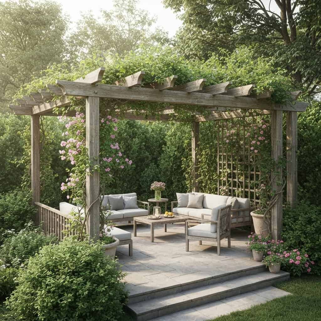 Pomysły na altanę lub pergolę: Stwórz wymarzone miejsce