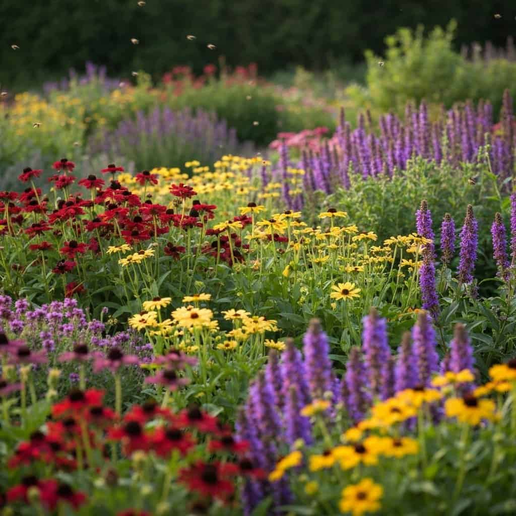 Rośliny miododajne do ogrodu: raj dla pszczół